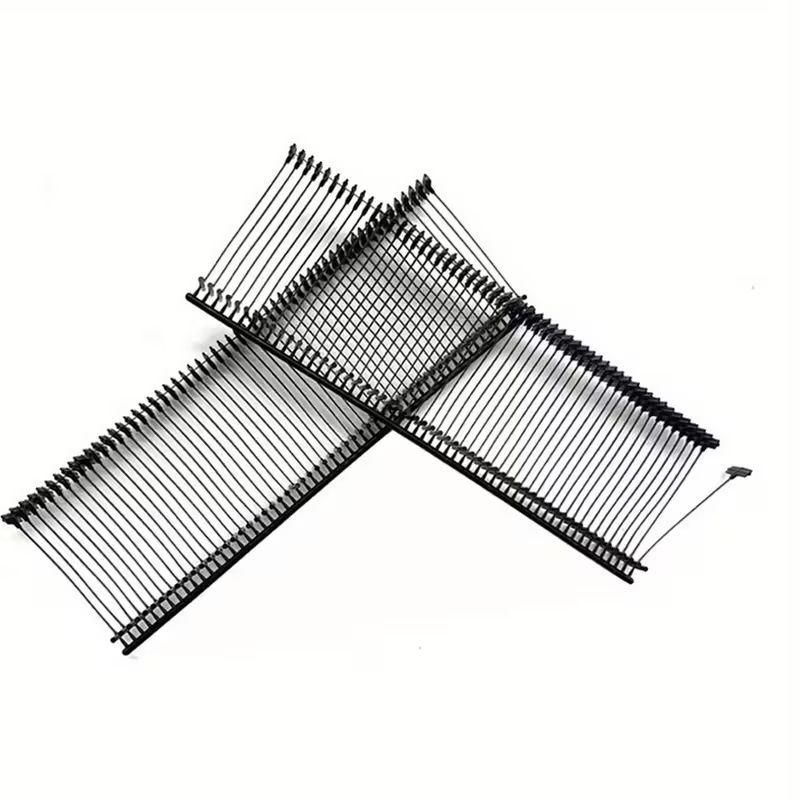 Plasthemper 50 mm Standard Sort – 5000 stk til Festepistol