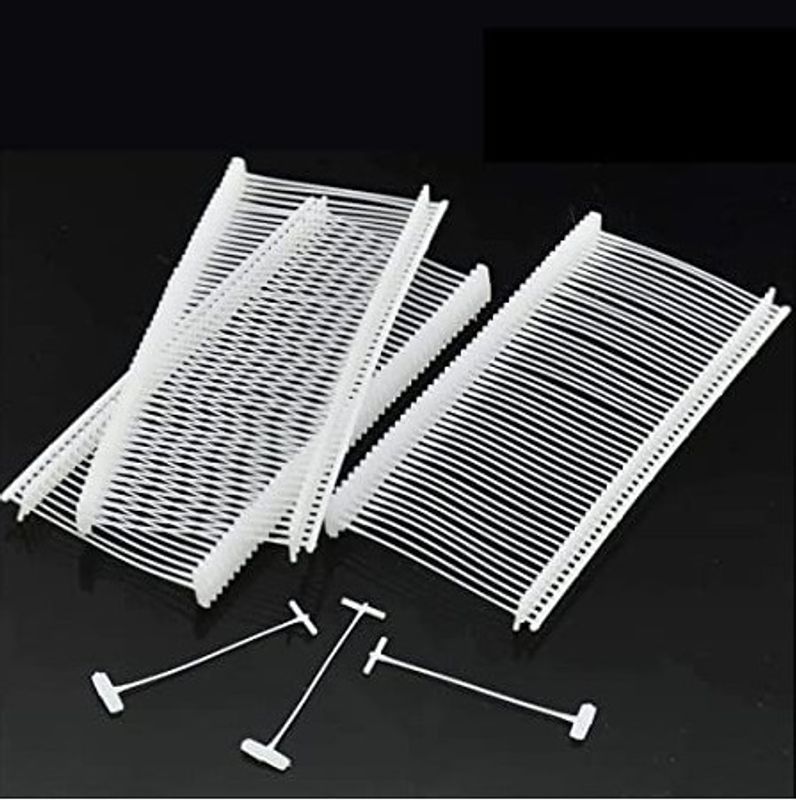 Plasthemper 75 mm Standard Transparent – 5000 stk til Festepistol